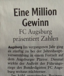 Eine Million Gewinn